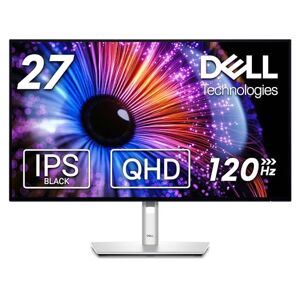 Dell U2724DE UltraSharp Thunderbolt 27 Inch QHD (2560x1440) Monitor, 120Hz, IPS Black, 5ms, 98% DCI-P3, 2x Thunderbolt, 2x USB-C, 2x DisplayPort, HDMI, 4x USB, RJ45, 3 Year Warranty, Silver