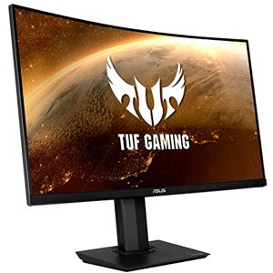 Asus TUF Gaming VG32VQR Curved HDR Gaming Monitor - 31.5 inch WQHD (2560x1440), 165Hz, Extreme Low Motion Blur Syncâ„¢, Adaptive-sync, Freesyncâ„¢ Premium,1ms (MPRT), DisplayHDR 400, WCG, Black