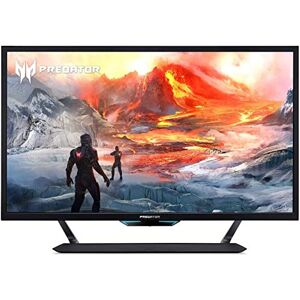 Acer Predator CG437KP 43 Inch 4K Ultra HD Gaming Monitor, Black (VA Panel, G-Sync Compatible / Adaptive Sync, 120 Hz (144 Hz OC), 1 ms, HDR 1000, DP, HDMI, USB Hub)