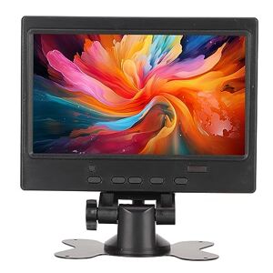 SALALIS 7 Inch Portable Screen, Plug and Play Portable Monitor Built-in Speakers for Gaming PC (#3)