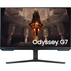 SAMSUNG Odyssey G7 4K Ultra HD 32" IPS LCD Gaming Monitor - Black, Black