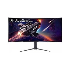 LG 45 UltraGear WQHD 240Hz Curved OLED Gaming Monitor (45GR95QE-B.AEK)