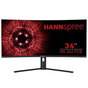 Hannspree HG 342 PCB 86.4 cm (34") 3440 x 1440 pixels UltraWide Quad HD LED Black