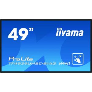 IIYAMA ProLite TF4939UHSC-B1AG 49 4K UHD IPS Touchscreen Large Format Display