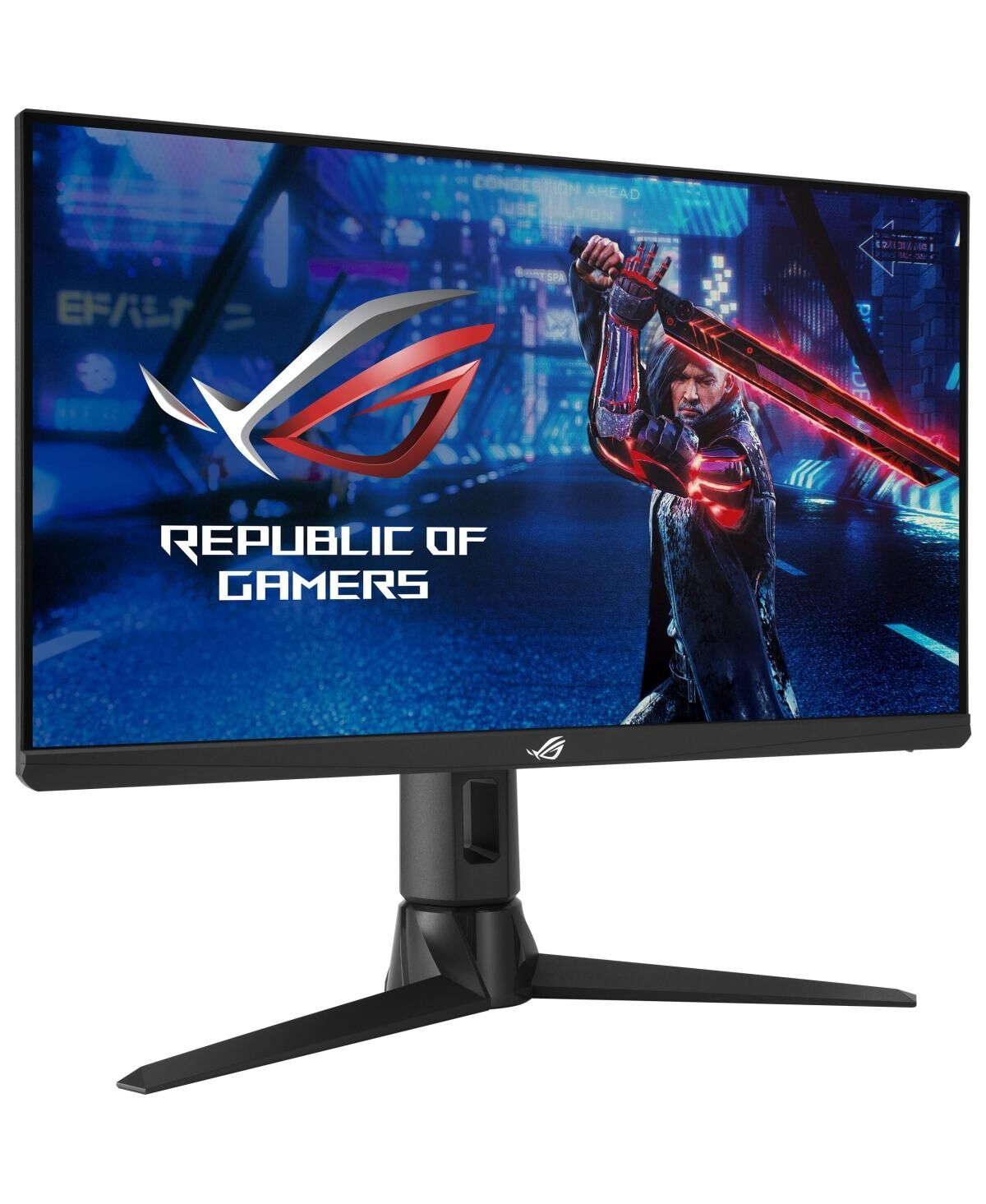 Asus 24.5 in. 180 Hz Hdr Republic of Gamers Strix Gaming Monitor - Black.