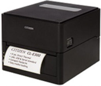 Citizen CLE300XEBXXX - CL-E300 printer, LAN/USB/RS232 203dpi, 8 ips, 4,65 Zoll print w.,