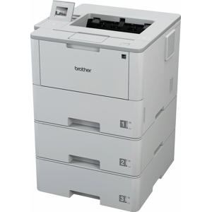 Brother BRO HLL6400DWTT - Laserdrucker, LAN/WLAN, 3 Papierkassetten