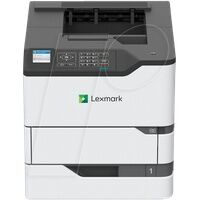 Lexmark MS823DN - Drucker, Laser, monochrom, 61 S/min, duplex, LAN,USB, inkl. UHG