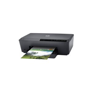 HP Officejet Pro 6230 ePrinter - Printer - farve - Duplex - blækprinter - A4/Legal - 600 x 1200 dpi - op til 18 spm (mono) / op til 10 spm (farve) - kapacitet: 225 ark - USB 2.0, LAN, Wi-Fi(n)