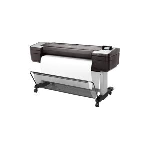 HP DesignJet T1700dr - 44 stor-format printer - farve - blækprinter - 1118 x 1676 mm - 2400 x 1200 dpi - op til 0.55 min./side - Gigabit LAN, USB vært - skærer