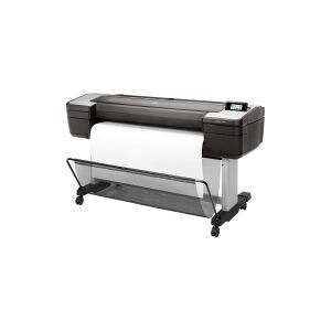 HP DesignJet T1700dr PostScript - 44 stor-format printer - farve - blækprinter - 1118 x 1676 mm - 2400 x 1200 dpi - op til 0.55 min./side - kapacitet: 2 ruller - Gigabit LAN, USB vært - skærer