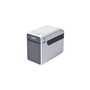 Brother TD-2120N - Etiketprinter - direkte termisk - Rulle (6,3 cm) - 203 dpi - op til 152.4 mm/sek. - USB 2.0, LAN, seriel, USB vært - skærer