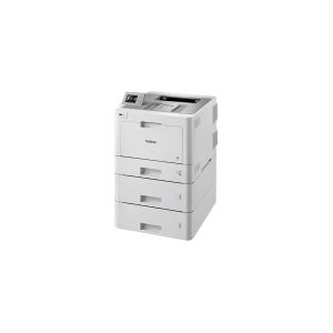 Brother HL-L9310CDWTT - Printer - farve - Duplex - laser - A4/Legal - 2400 x 600 dpi - op til 31 spm (mono) / op til 31 spm (farve) - kapacitet: 1300 ark - USB 2.0, Gigabit LAN, Wi-Fi(n), USB vært, NFC - med Brother PRINT AirBag til 400.000 sider