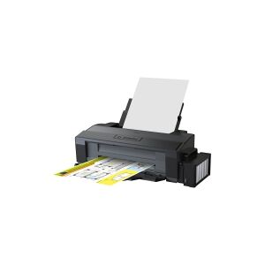 Epson L1300 - Printer - farve - blækprinter - kan genopfyldes - A3 - 5760 x 1440 dpi - op til 15 spm (mono) / op til 5.5 spm (farve) - kapacitet: 100 ark - USB