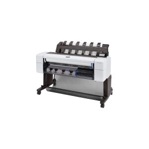 HP DesignJet T1600dr PostScript - 36 stor-format printer - farve - blækprinter - Rulle (91,4 cm x 91,4 m), 914 x 1219 mm - 2400 x 1200 dpi - op til 0.32 min./side (mono) / op til 0.32 min./side (farve) - kapacitet: 2 ruller - Gigabit LAN - skærer