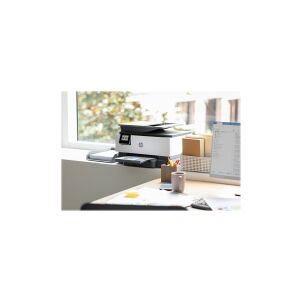 HP Officejet Pro 9010 All-in-One - Multifunktionsprinter - farve - blækprinter - Legal (216 x 356 mm) (original) - A4/Legal (medie) - op til 21 spm (kopiering) - op til 22 spm (udskriver) - 250 ark - USB 2.0, LAN, Wi-Fi(n), USB vært - HP Instant Ink-kompa