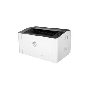 HP Laser 107a - Printer - S/H - laser - A4/Legal - 1200 x 1200 dpi - op til 20 spm - kapacitet: 150 ark - USB 2.0