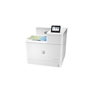 HP Color LaserJet Enterprise M856dn - Printer - farve - Duplex - laser - A3/Ledger - 1200 x 1200 dpi - op til 56 spm (mono) / op til 56 spm (farve) - kapacitet: 650 ark - USB 2.0, Gigabit LAN, USB 2.0 vært