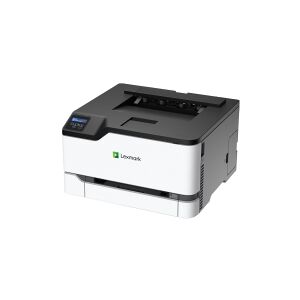 Lexmark C3326dw - Printer - farve - Duplex - laser - A4/Legal - 600 x 600 dpi - op til 24 spm (mono) / op til 24 spm (farve) - kapacitet: 250 ark - USB 2.0, Gigabit LAN, Wi-Fi(n)