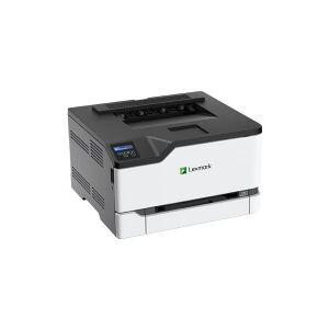 Lexmark CS331dw - Printer - farve - Duplex - laser - A4/Legal - 600 x 600 dpi - op til 24 spm (mono) / op til 24 spm (farve) - kapacitet: 250 ark - USB 2.0, Gigabit LAN, Wi-Fi(n)