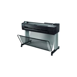 HP DesignJet T730 - 36 stor-format printer - farve - blækprinter - Rulle (91,4 cm x 45,7 m) - 2400 x 1200 dpi - op til 0.42 min./side (mono) / op til 0.42 min./side (farve) - Gigabit LAN, Wi-Fi(n), USB 2.0 vært - skærer