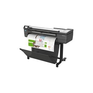 HP DesignJet T830 - 36 multifunktionsprinter - farve - blækprinter - 914 x 2770 mm (original) - Rulle (91,4 cm x 45,7 m), 914 x 1897 mm (medie) - op til 0.42 min./side (udskriver) - 1 rulle - Gigabit LAN, Wi-Fi(n)