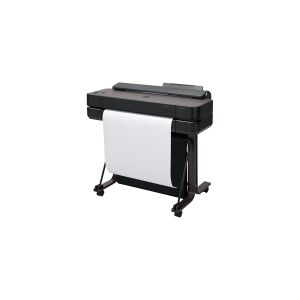 HP DesignJet T650 - 24 stor-format printer - farve - blækprinter - Rulle A1 (61,0 cm x 91,4 m) - 2400 x 1200 dpi - op til 0.43 min./side (mono) / op til 0.43 min./side (farve) - USB, LAN, Wi-Fi - skærer