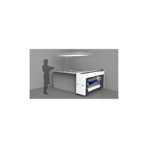 Epson SureColor SC-T3700D - 24 stor-format printer - farve - blækprinter - Rulle (61 cm) - 2400 x 1200 dpi - op til 130 kvm/time (mono) / op til 130 kvm/time (farve) - USB, Gigabit LAN, Wi-Fi - skærer