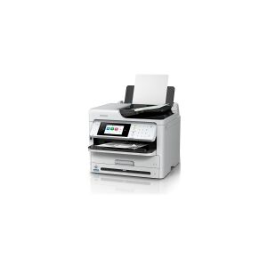 Epson WorkForce Pro WF-M5899DWF - Multifunktionsprinter - S/H - blækprinter - 216 x 297 mm (original) - A4/Legal (medie) - op til 25 spm (udskriver) - 330 ark - 33.6 Kbps - USB 2.0, Gigabit LAN, Wi-Fi(ac)