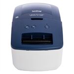 Brother QL-600B impresora de etiquetas profesional Azul