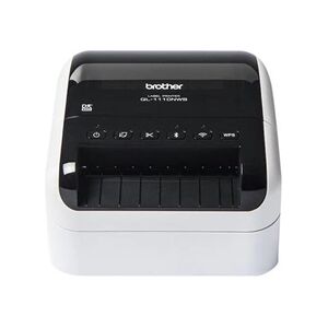 Brother QL-1110NWB - Imprimante d'étiquettes - thermique direct - Rouleau (10,36 cm) - 300 x 300 ppp - jusqu'à 110 mm/sec - USB 2.0, Bluetooth 2.1 EDR - - Publicité