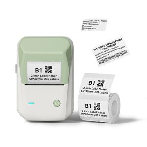B1 Mini imprimante thermique Bluetooth Portable fabricant d étiquettes de poche autocollant autocollant imprimante Machine pour petite entreprise - Publicité