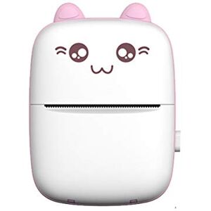 Sarari Imprimante instantanée portable, en forme de chat de dessin animé, imprimante photo, Bluetooth, sans encre, imprimante thermique pour garçons, filles, étudiants - Publicité