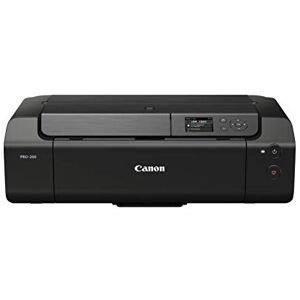 Canon Pixma PRO-200 imprimante Photo jusqu'à A3+ à 8 Cartouches séparées WiFi Compatible Papier d'art jusqu'à 380g/m2, Noir - Publicité