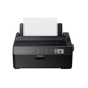 Epson FX 890IIN - Imprimante - Noir et blanc - matricielle - Rouleau (21,6 cm), JIS B4, 254 mm (largeur) - 240 x 144 dpi - 9 pin - jusqu'à 738 car/sec - parallèle, USB 2.0, LAN - Publicité