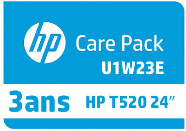 Extension de garantie à 3 ans HP T520 24 pouces