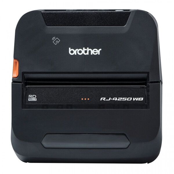 brother rj-4250 4in dt mobile printer bt and wi-fi stampanti - plotter - multifunzioni informatica