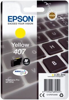 Epson Wf-4745 Cartuccia D'Inchiostro 1 Pz Originale Giallo (C13t07u440)