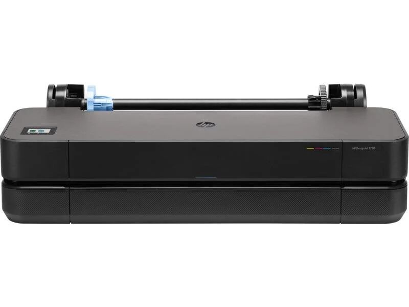 HP designjet t250 24 stampante ink jet a colori grandi formati a1 ansi d wi-fi 0.5 min/pagila mono/colore sub lan 2400 x 1200 dpi