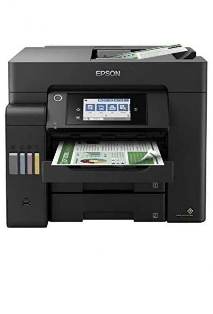 229447 Epson ecotank et-5850 stampante multifunzione ink jet a4 a colori wi-fi fax duplex lan usb 25ppm