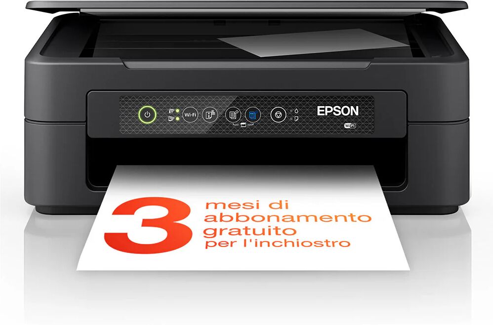 Epson Expression Home XP-2200 stampante multifunzione A4 getto d'inchiostro 3in1, scanner, fotocopiatrice, Wi-Fi Direct, cartucce separate, 3 mesi di inchiostro incluso con ReadyPrint