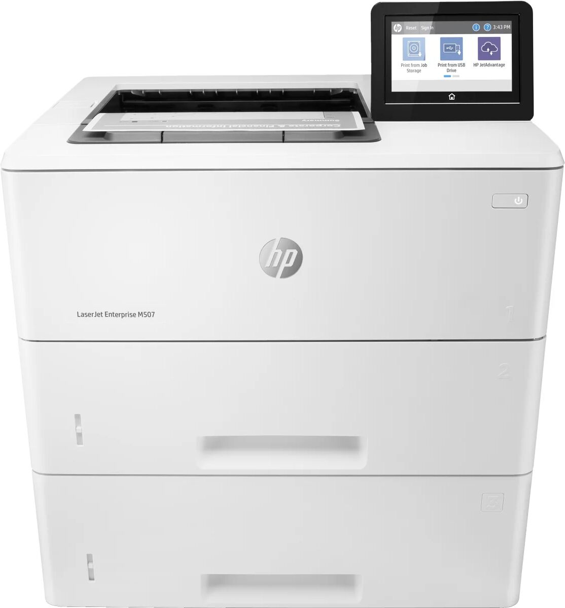 HP Stampante laser  LaserJet Enterprise M507x, Bianco e nero, per Stampa, Stampa fronte/retro [1PV88A#B19]