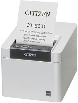 Citizen CT-E601 203 x 203 DPI Con cavo e senza cavo Termica diretta Stampante POS (CTE601XNEWX)