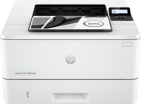 LaserJet Pro Stampante HP 4002dwe, Bianco e nero, Stampante per Piccole e medie imprese, Stampa, wireless HP+ id (2Z606E#B19)