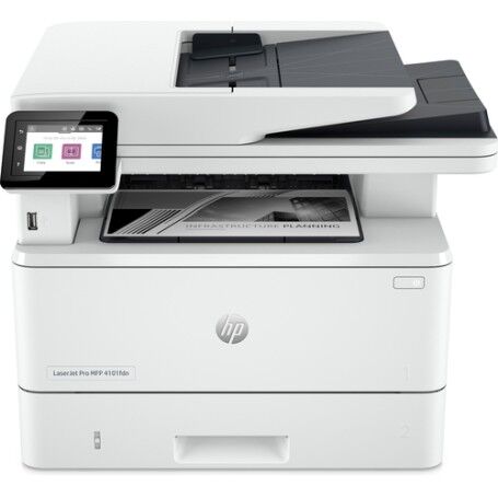 HP LaserJet Pro Stampante multifunzione 4102fdw, Bianco e nero, Stampante per Piccole e medie imprese, Stampa, copi (2Z624F#B19)