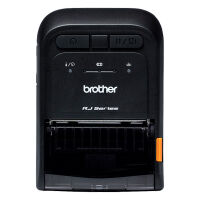 Brother RJ-2055WB mobiele bonprinter zwart met bluetooth en wifi, zwart-wit