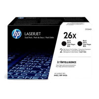 HP 26X (CF226XD) toner zwart dubbelpak hoge capaciteit (origineel)