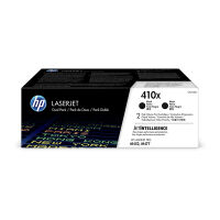 HP 410X (CF410XD) toner zwart hoge capaciteit dubbelpak (origineel)