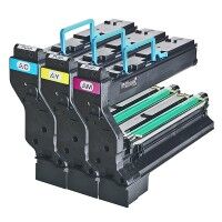 Minolta Konica Minolta 1710606-002 toner voordeelpakket (origineel), geel