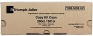 Triumph-Adler 652611111 toner cyaan (origineel)